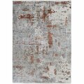 Mayberry Rug 5 ft. 3 in. x 7 ft. 3 in. Windsor Sienna Area Rug, Rust WD4117 5X8